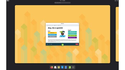 openSUSE Leap — Desktop thumbnail