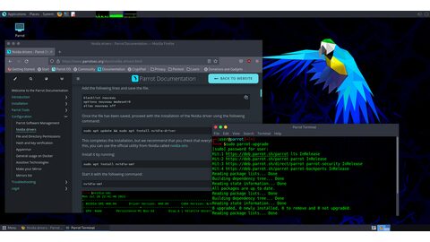 Parrot Security — Desktop thumbnail