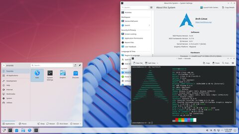 Arch Linux — Desktop thumbnail